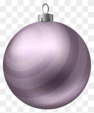 Soft Purple, Clipart Images, Christmas Clipart, Christmas - Clipart Purple Christmas Balls - Png Download