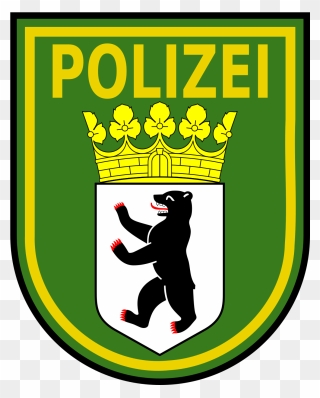 Berlin Police Patch Clipart