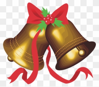 Christmas Bell - Transparent Background Christmas Bell Png Clipart