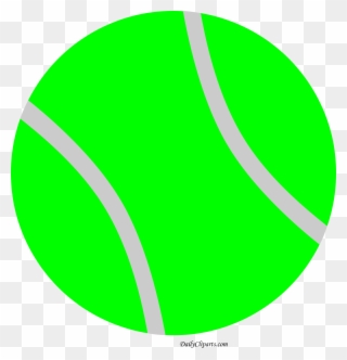 Tennis Clipart Border - Green Egg Clipart - Png Download