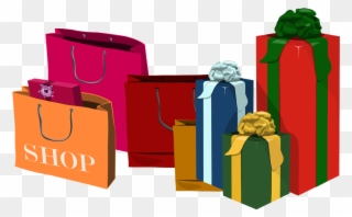 Purse Clipart Png - Christmas Shopping Clipart Png Transparent Png