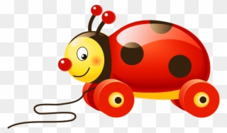 Ꮮɑđу Íŋ Ꮢєđ Ladybug Picnic, Baby Ladybug, Caterpillar, - Clipart Baby Toys Photo Png Transparent Png