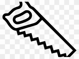 Hand Saw Clipart Svg - Vector Hand Saw Png Transparent Png