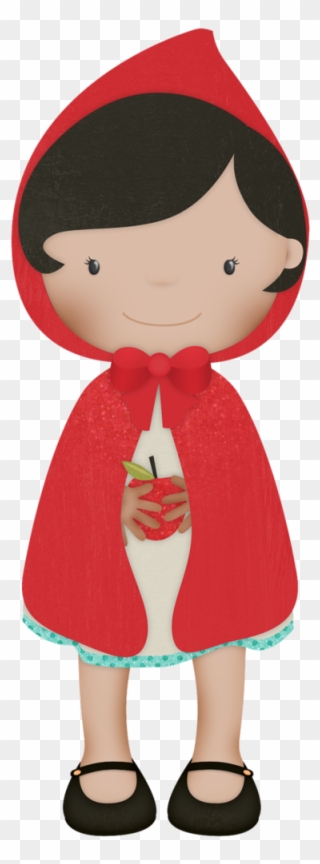 Flergs Littlered Girl2 - Little Red Riding Hood Clipart