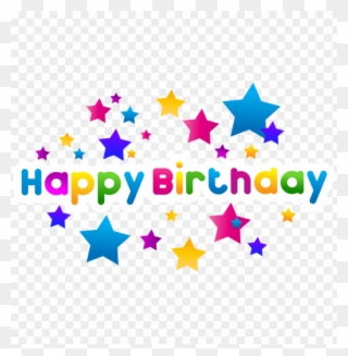 Free Png Happy Birthday Text Decor Png Images Transparent - Happy Birthday Clipart No Background