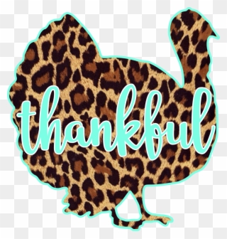 Thankful Png - Thankfulturkey - Leopard Print Iphone X Case Clipart