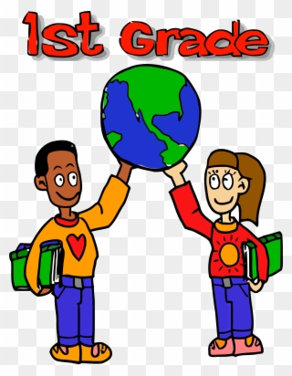 First Grade World Kids Carry Clipart Png - 5th Grade Transparent Png