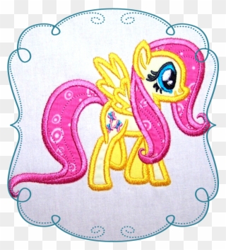 Flutterbye - Embroidery Clipart