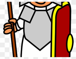 Roman Warriors Clipart Roman Boy - Roman Soldier Clip Art - Png Download