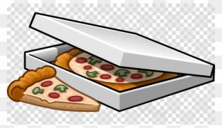 Box Png Pizza - Pizza In A Box Clipart Transparent Png
