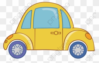 Single Cartoon Car - Car Cartoon No Wheel Png Clipart