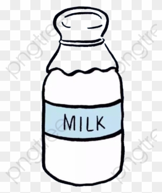 Bottle Clipart Milk - Clipart Milk Bottle Png Transparent Png