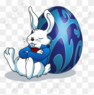 Bunny Clipart Png Transparent - Easter Bunny Sleeping
