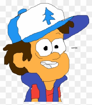 Dipper From Gravity Falls - Disney Channel Characters Animated Clipart