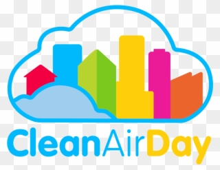 Clean Air Day - World Heart Day Logo Clipart