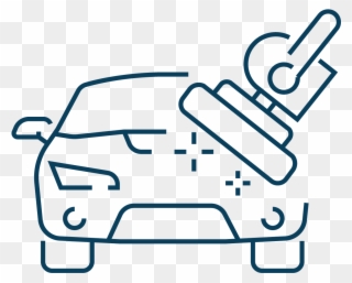 Car Wash Clipart Bubble - Замена Стекла Машины Вектор - Png Download