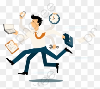 Work Run, Run, Time Png And Vector With Transparent Clipart