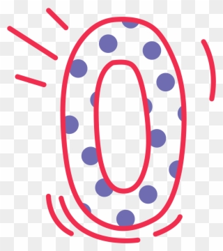0 Number Png Image - Circle Clipart