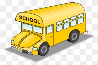 Old Bus Clipart - School Bus Cancelled - Png Download