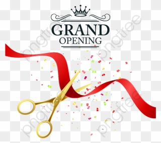 Celebrate Clipart Grand Opening - Inauguration Clipart - Png Download