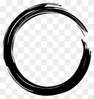 Japanese Symbol For Wabi-sabi - Circle Clipart