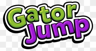 Gator Jump Logo - Graphic Design Clipart