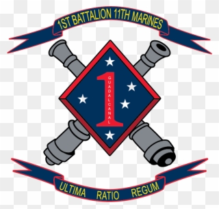 1st Battalion 11th Marine - 1st Battalion 11th Marines Clipart