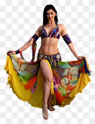 Dance Learn In - Belly Dancer Png Clipart