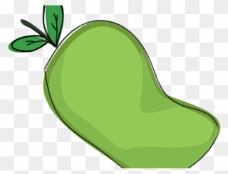 Green Leaves Clipart Mango Leaves - Fruit Cartoon Transparent - Png Download