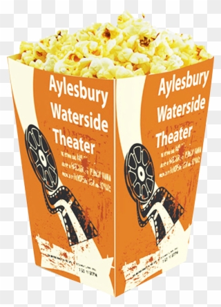 Custom Popcorn Boxes - Popcorn Clipart