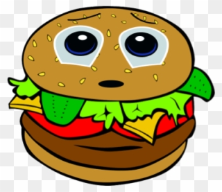 There Was A Lonely Cheeseburger Named Clarence - Bbq Food Clipart - Png Download