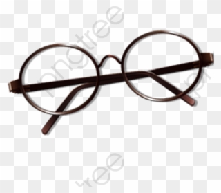 Glasses Clipart Round - صور نظارات هاري بوتر - Png Download