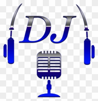 Renkli Dj Kulaklık Logoları, Png Dj Mikrofon Resimleri Clipart