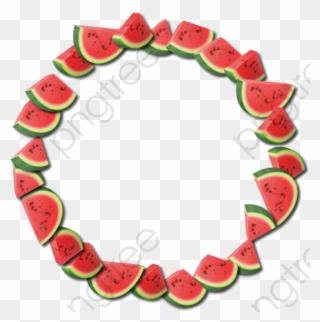 Watermelon Wreath - Molduras Para Clipart