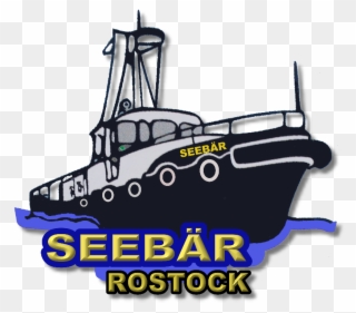 Der Seebär Unser Schiff - Boat Clipart
