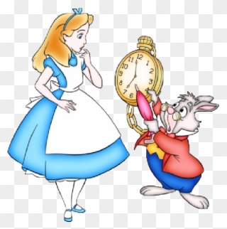 Alice Clip Art 2 Disney - Alice In Wonderland Cartoon Drawings - Png Download