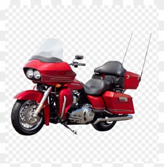 Download Harley Davidson Red Motorcycle Bike Png Images - 2013 Road Glide Ultra Clipart