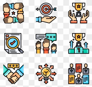 Teamwork - Icons For Web Design Clipart