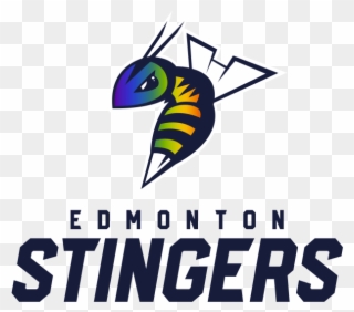 Edmonton Stingers Professional Basketball Team - Edmonton Stingers Logo Clipart