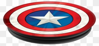 Captain America Shield Icon - Popsocket Captain America Shield Icon Clipart