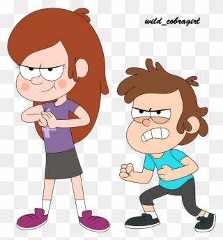 Wendip Kids By Wild-cobragirl - Wendy As A Kid From Gravity Falls Clipart