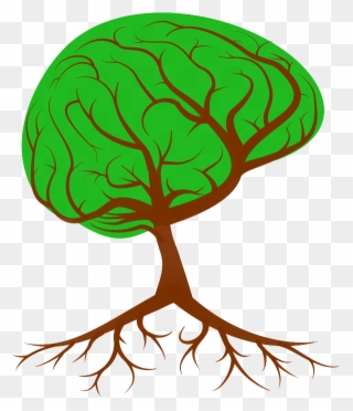 To Flourish As Humans We Need To Pursue The Right Road - Brain Tree Clipart