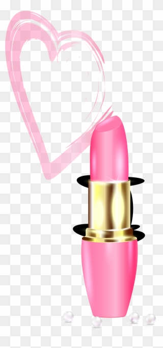 Lipstick Drawing Make-up - Personal Care Clipart