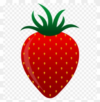 Download Strawberry Clipart Png Photo - Single Fruits And Vegetables Clipart Transparent Png