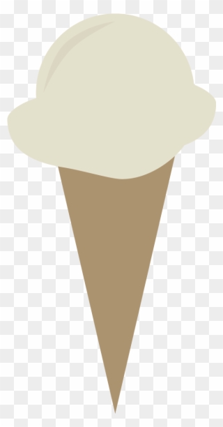 Vanilla, Cusstard-like, Cream Soda - Ice Cream Cone Clipart