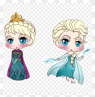 Free Png Frozen Png Image With Transparent Background - Elsa And Anna Drawing Easy Clipart