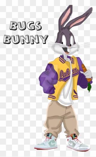 Daffy Duck And Bugs Bunny Basketball - Bugs Bunny Real Life Clipart