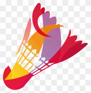 Color Transprent Png Free Download - Badminton Logo Clip Art Transparent Png