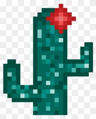 Cactus - Pixel Art Mimikyu Clipart