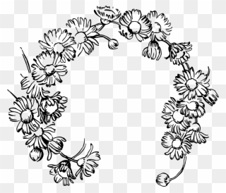 This Free Icons Png Design Of Daisy Chain - Daisy Chain Drawing Clipart
